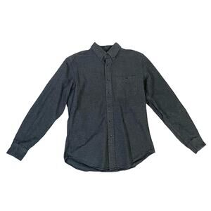 J Crew 100% Cotton Button Down Long Sleeve Elbow Patch Shirt US Men's S